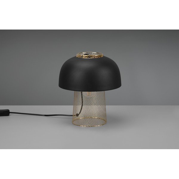 Матово черно метална настолна лампа (височина 28 cm) Punch – Reality-image-2