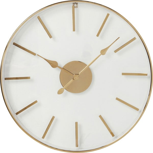 Стенен часовник от розово злато , ⌀ 46 cm Artist - Kare Design