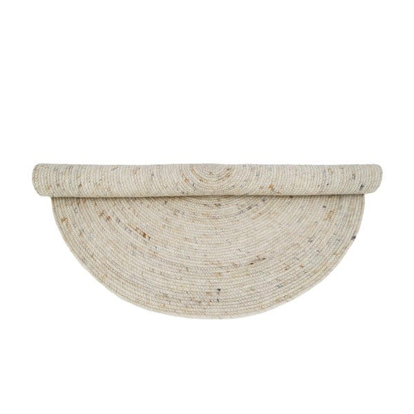 Кремав детски килим ø 140 cm Neethu Avoine – Nattiot-image-4