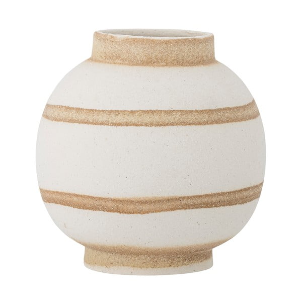 Бяла глинена ваза (височина 18 cm) Sahifa – Bloomingville