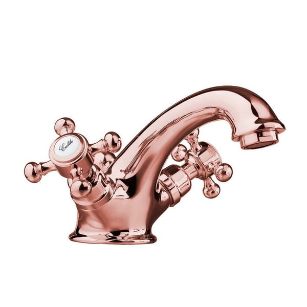 Розова стояща батерия за мивка Antea – Sapho-image-2