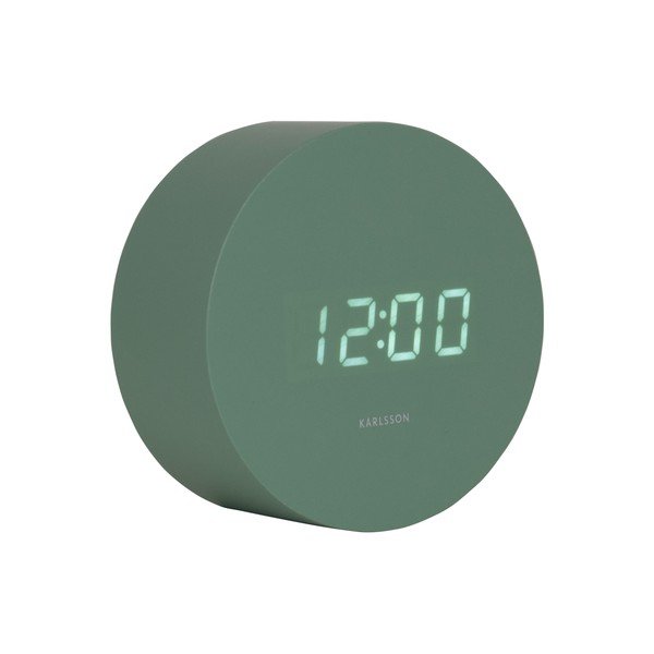 Дигитална аларма ø 9 cm Spry Round – Karlsson-image-4