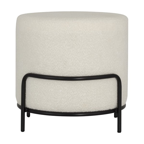 Табуретка от бял плат букле Carl - Tenzo-image-2