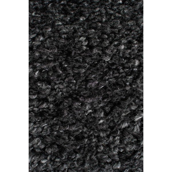 Черен килим , ⌀ 133 cm Sparks - Flair Rugs-image-1