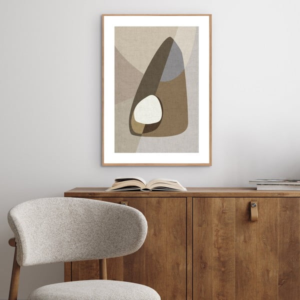 Живопис 70x100 cm Picasa Greige - Malerifabrikken-image-1