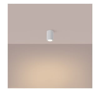 Бяло осветително тяло за таван Gleam – Nice Lamps