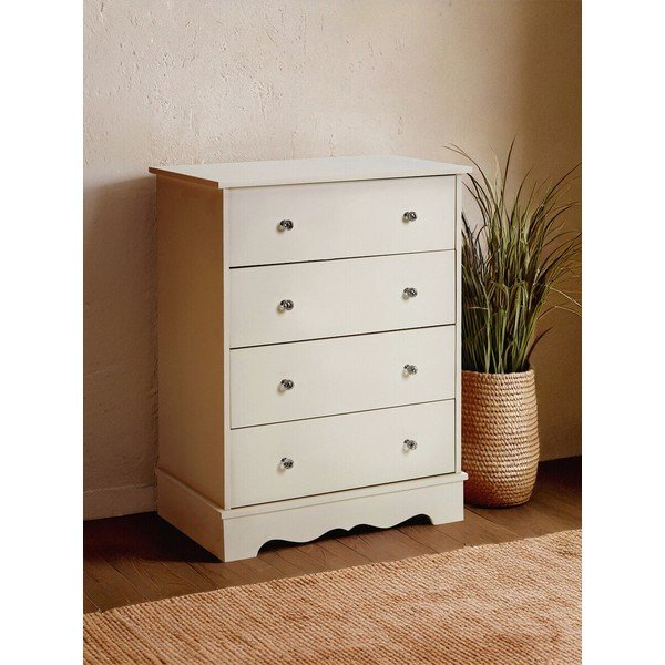 Скрин в цвят слонова кост 69x89x42 cm Emily – Premier Housewares-image-3