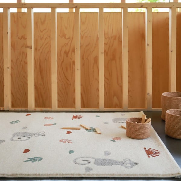 Детски килим , 120 x 170 cm Little Wild Monkey - Nattiot-image-1