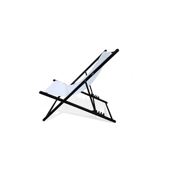 Бял сгъваем градински шезлонг, дължина 106 cm Deck - Bonami Essentials-image-2