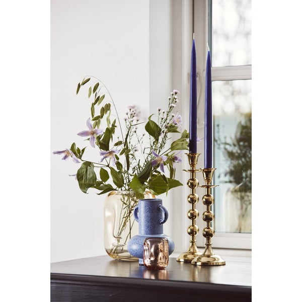 Метален свещник в златист цвят - Bahne & CO-image-1
