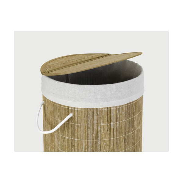 Бамбукова кошница за пране Bina, 55 л - Wenko-image-3