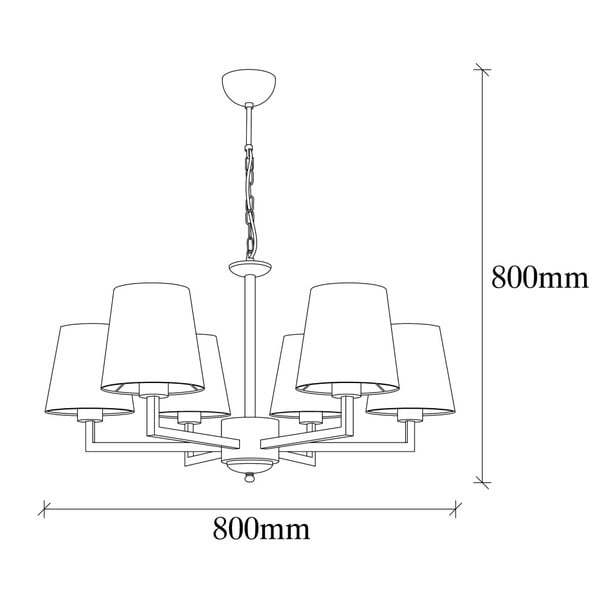 Черно висящо осветително тяло с текстилен абажур Profil – Opviq lights-image-2