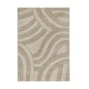 Бежов ръчно изработен килим от рециклирани влакна 160x230 cm Velvet – Flair Rugs