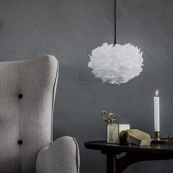 Абажур от бяло гъше перо EOS, ⌀ 22 cm Eos - UMAGE-image-3