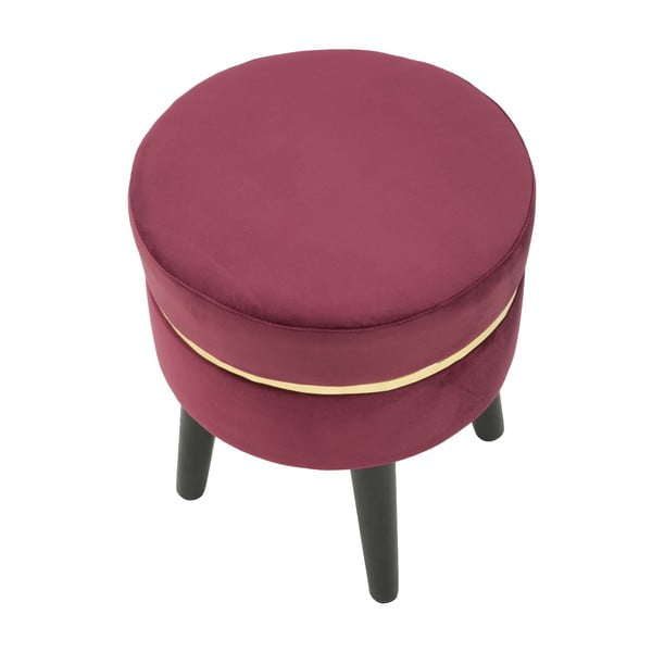 Виненочервена табуретка Paris - Mauro Ferretti-image-4
