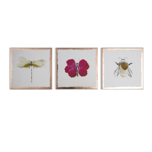 Vícedílný obraz Graham & Brown Beautiful Bugs, 30 x 30 cm