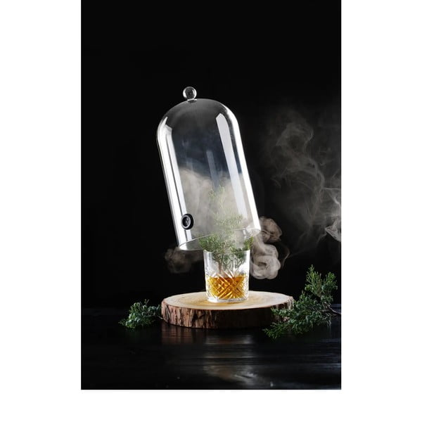 Стъклен коктейлен капак с вентилационен отвор - Hendi-image-1