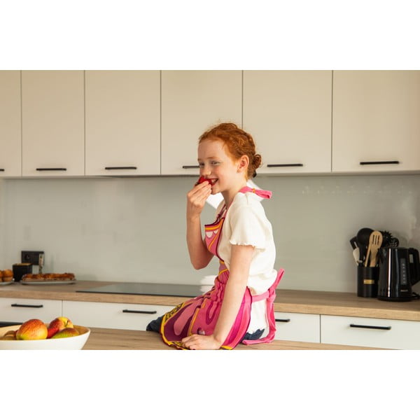 Детска престилка, изработена от рециклиран памук Princess - Tiseco Home Studio-image-1