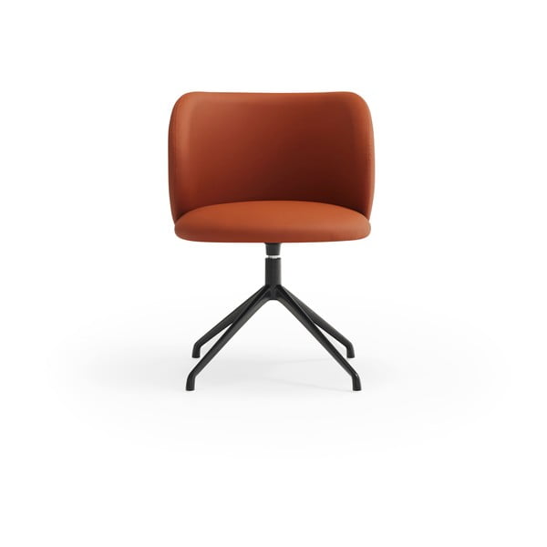 Оранжев тапициран трапезен стол Mogi – Teulat-image-1