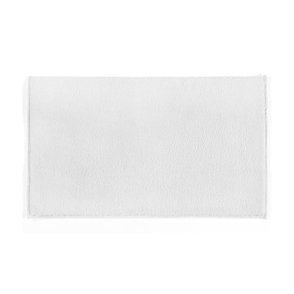 Бяла памучна постелка за баня , 50 x 80 cm Chicago - Foutastic