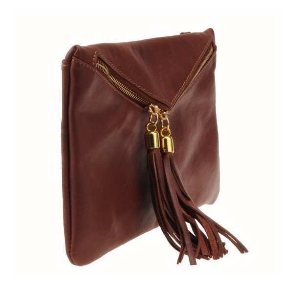 Hnědá kabelka Matilde Costa Carpino -image-3