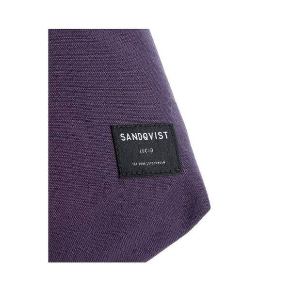 Тъмнолилава раница от рипстоп Oliver - Sandqvist-image-4