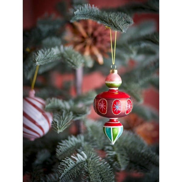 Стъклена Коледна украса ø 7 cm Kota – Bloomingville-image-2