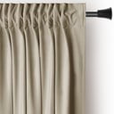 Кафяво/бежово dimout перде 140x245 cm Pleat – Restilo