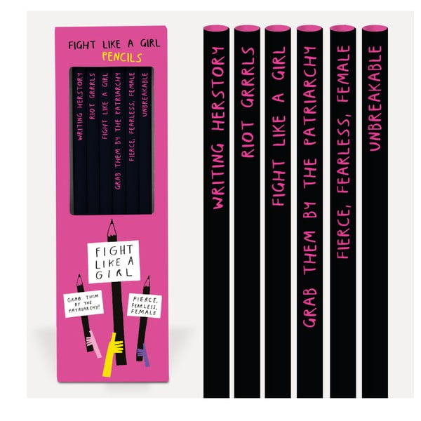 Комплект от 6 пастела Fight Like a Girl - U Studio Design
