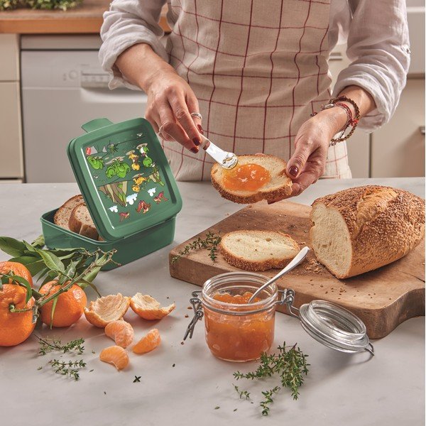 Зелена детска кутия за храна Dinosaur – Snips-image-1