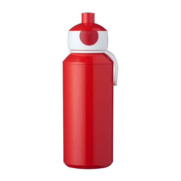Червена бутилка за вода Campus, 400 ml Pop-Up - Mepal