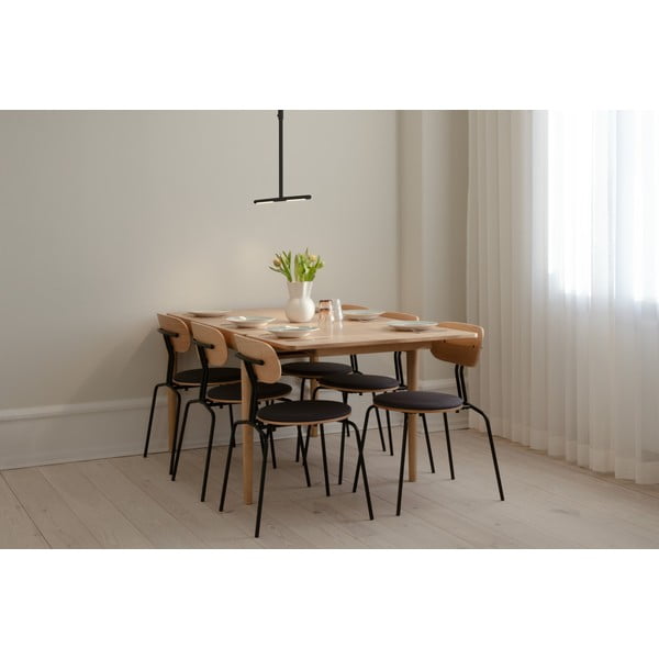 Черно метално LED висящо осветително тяло с метален абажур Omni Ceiling – UMAGE-image-4