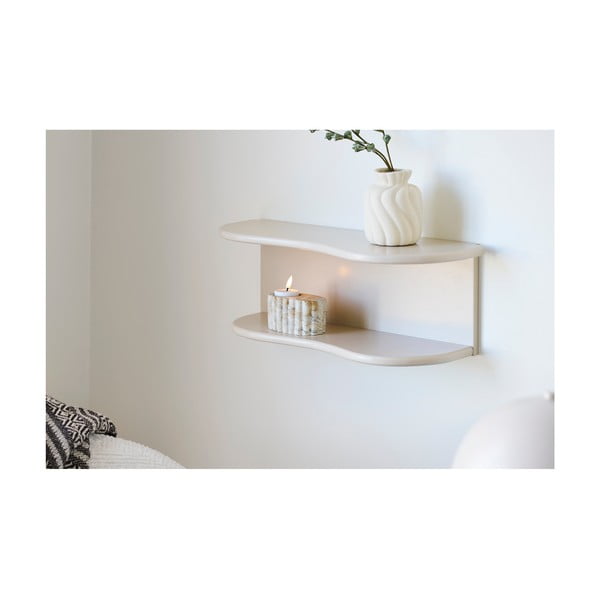 Бежов на няколко нива стенен рафт 44 cm Botta – House Nordic-image-1