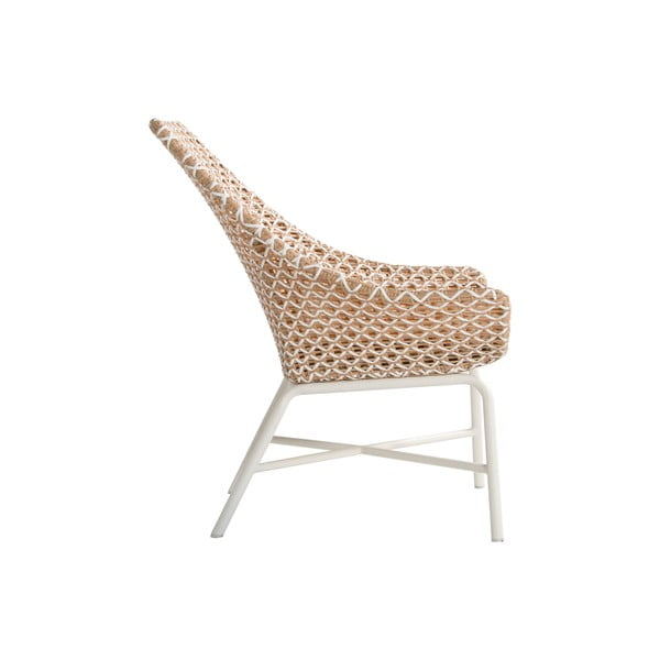 Кафяв градински стол Delphine - Hartman-image-3