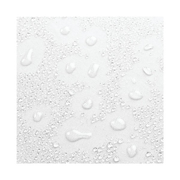 Бяла завеса за душ , 200 x 180 cm Poly - iDesign-image-2
