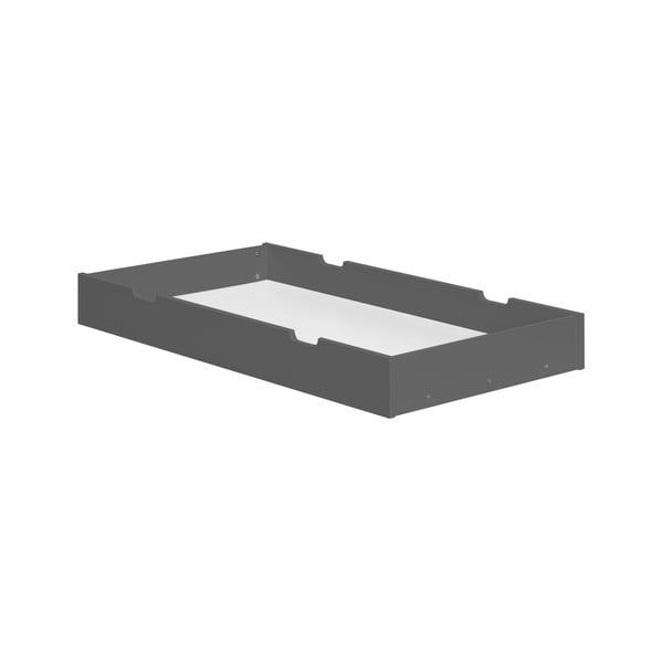 Тъмно сиво чекмедже за детско легло Детско легло, 70 x 140 cm - Pinio