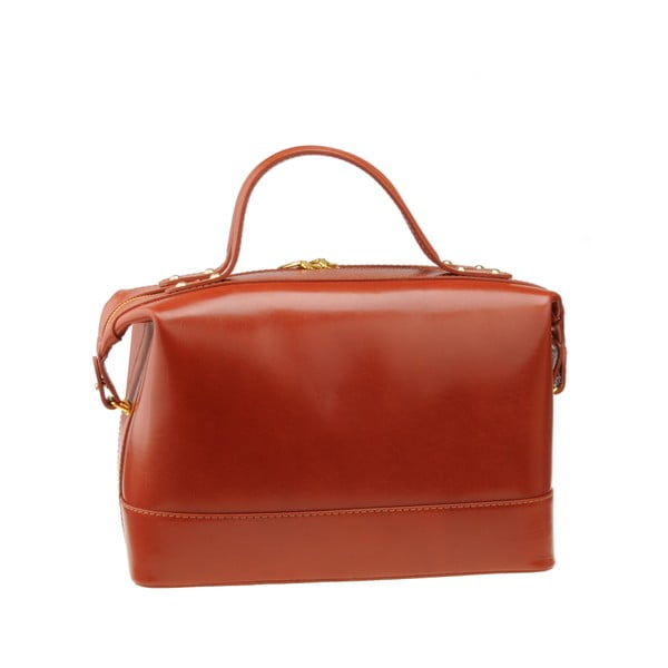 Karamelově hnědá kabelka Matilde Costa Parrotia -image-3