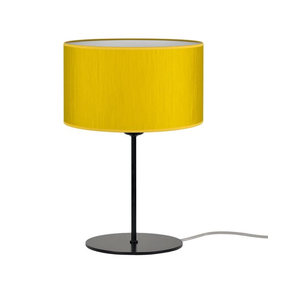 Жълта настолна лампа S, ⌀ 25 cm Doce - Sotto Luce