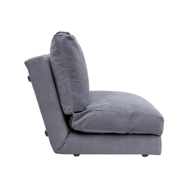 Сив разтегателен диван 120 cm Taida – Balcab Home-image-3