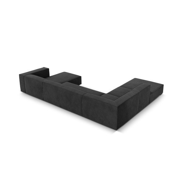 Тъмно сив ъглов диван (ляв ъгъл) Madame - Windsor & Co Sofas-image-3