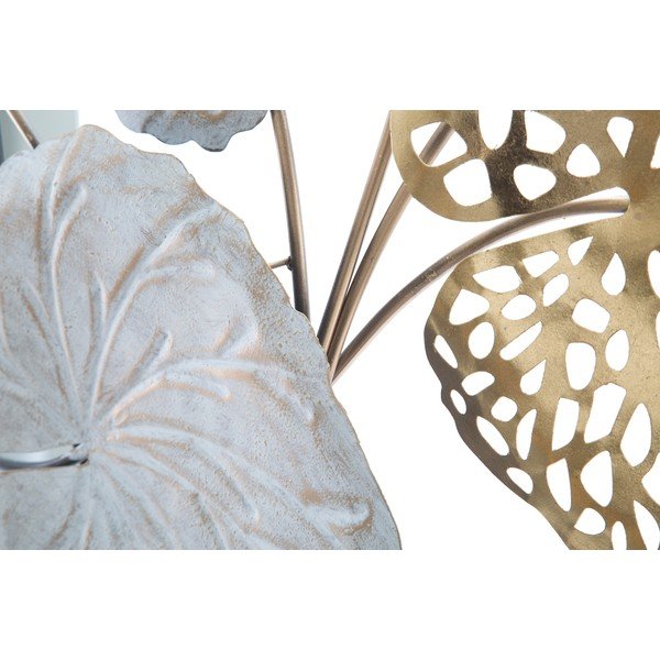 Метална декорация за окачване с десен на листа Mauro Ferretti -B-, 100 x 80 cm Ory - Mauro Ferretti-image-4