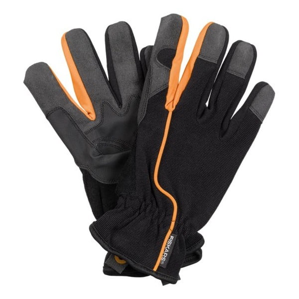 Мъжки черни работни ръкавици, размер 10 - Fiskars