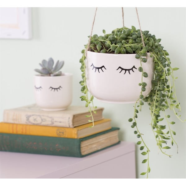 Висяща саксия Eyes Shut - Sass & Belle-image-1