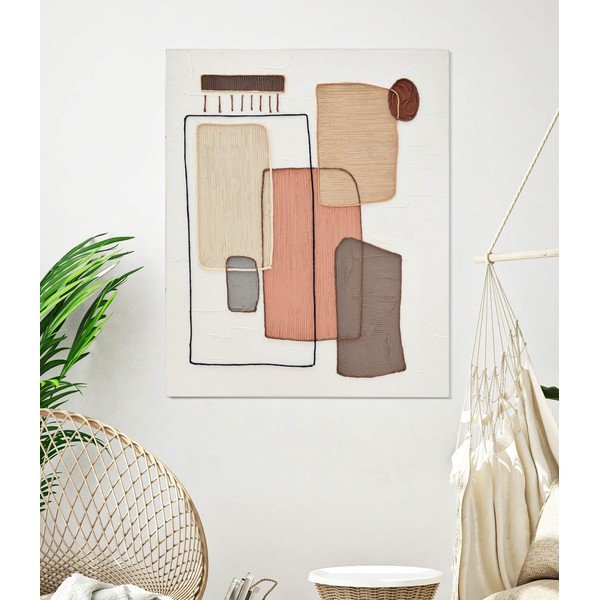 Ръчно рисувана картина 80x100 cm Paint - Mauro Ferretti-image-1