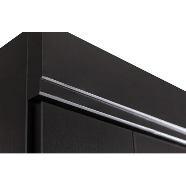 Гардероб от черен бор 94x195 cm Connect - WOOOD-image-1