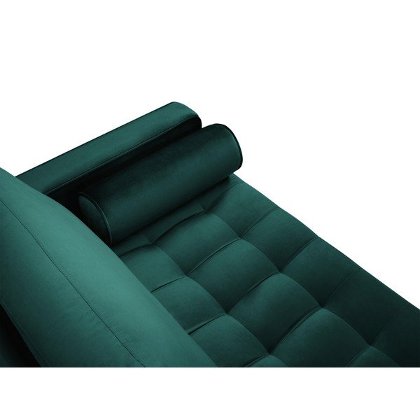 Диван от кадифе в петролено зелено , 174 см Santo - Milo Casa-image-4