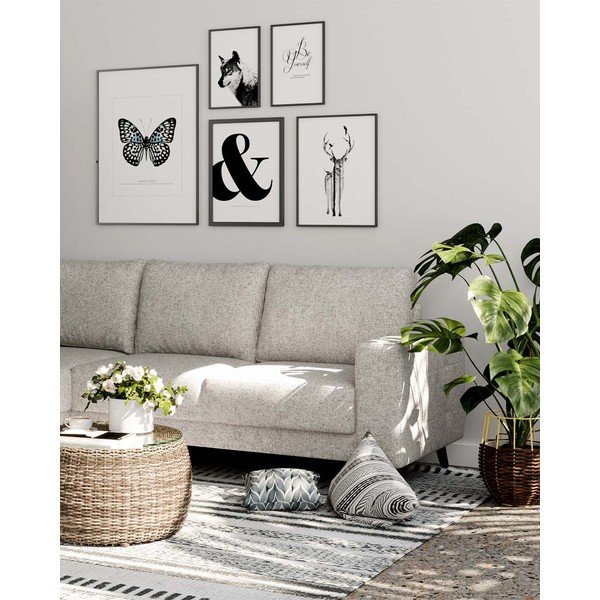 Кремав ъглов диван (променлива) Fynn - Ghado-image-1