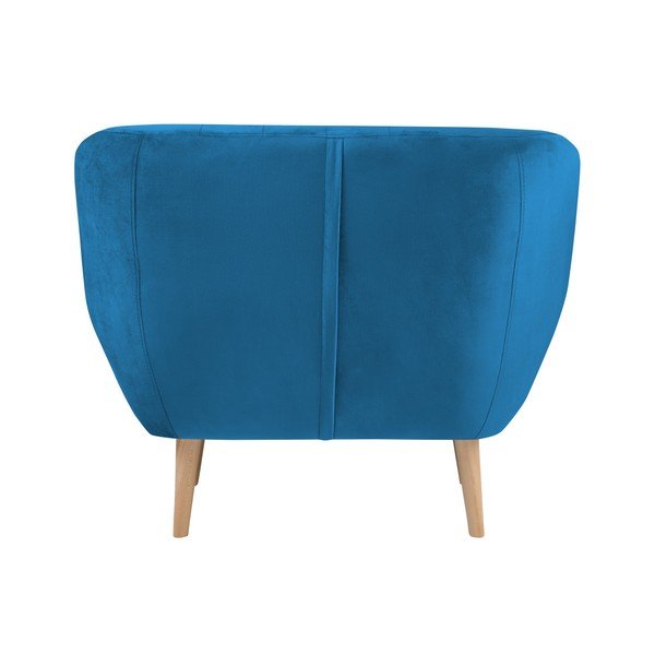Modré křeslo Mazzini Sofas Benito-image-3