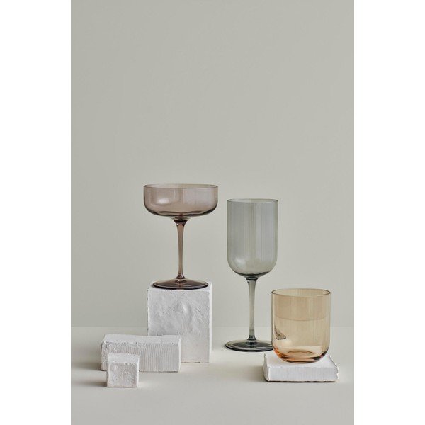 Комплект от 4 сиви чаши за бяло вино Mira, 280 ml - Blomus-image-1