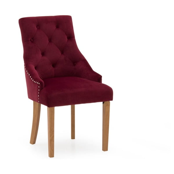 Комплект от 2 червени трапезни стола Hobbs - VIDA Living